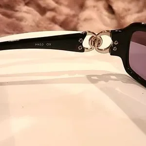 Halston Sunglasses, NWOT Halston Polarized Stainless Steel Aviator Sunglasses main image 3